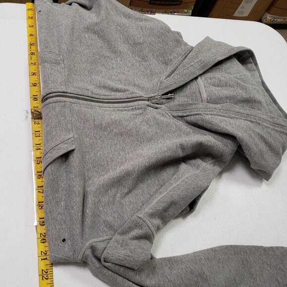 Lululemon Womens Hold Your Om Athletic Oversized Hoodie Size 2 Workout Running - Picture 4 of 9